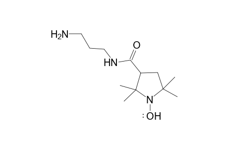 1-Oxyl-3-[N-(3-aminopropyl)-3-carboxamido]-2,2,5,5-tetramethylpyrrolidine