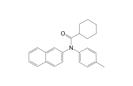 N-(4-Methylphenyl)-N-(2-naphthyl)cyclohexanecarboxamide