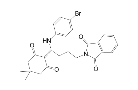 1H-Isoindole-1,3(2H)-dione, 2-[4-[(4-bromophenyl)amino]-4-(4,4-dimethyl-2,6-dioxocyclohexyliden)butyl]-