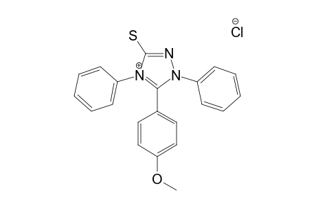 1,4-DIPHENYL-5-(4-METHOXYPHENYL)-1,3,4-TRIAZOLE-2-THIOL-CHLORIDE
