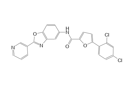 5-(2,4-dichlorophenyl)-N-[2-(3-pyridinyl)-1,3-benzoxazol-5-yl]-2-furamide