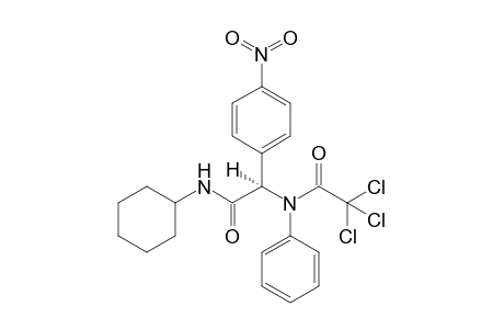 2,2,2-Trichloro-N-[(R)-cyclohexylcarbamoyl-(4-nitro-phenyl)-methyl]-N-phenyl-acetamide