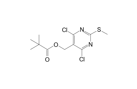 [4',6'-Dichloro-2'-(methylthio)pyrimidin-5'-yl]methyl Pivalate