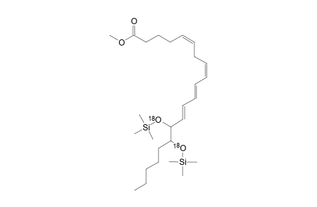 Methyl 14,15-di(trimethylsiloxy)eicosan-5(Z),8(Z),10(E),12(E)-tetraenoate(14,15-18O2)