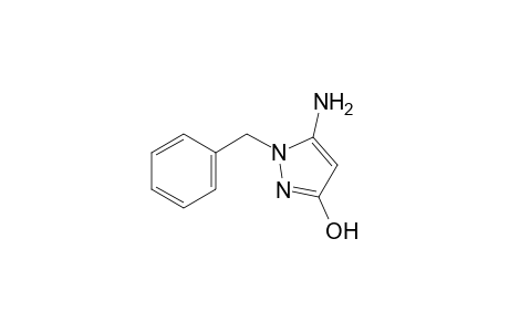 1-benzyl-5-imino-2-pyrazolin-3-ol