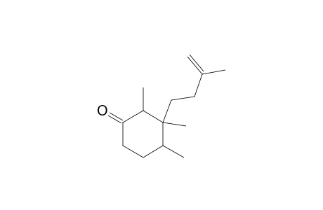 Cyclohexanone, 2,3,4-trimethyl-3-(3-methyl-3-butenyl)-, (2.alpha.,3.beta.,4.alpha.)-(.+-.)-
