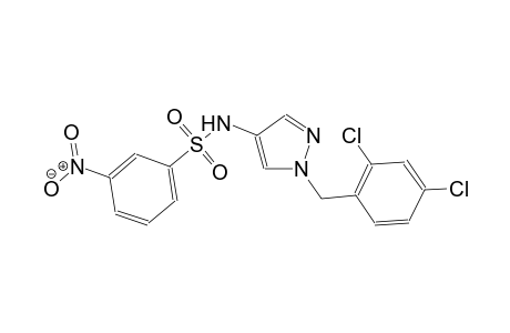N-[1-(2,4-dichlorobenzyl)-1H-pyrazol-4-yl]-3-nitrobenzenesulfonamide