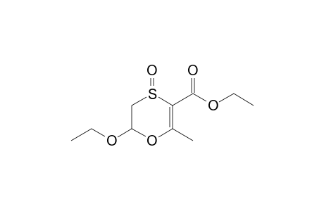 (E)-5-Ethoxycarbonyl-2-ethoxy-6-methyl-1,4-oxathiin-S-oxide