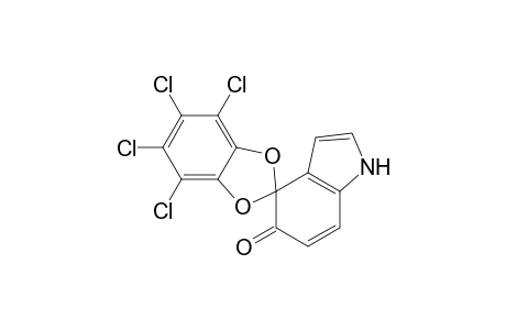 Spiro[1,3-benzodioxole-2,4'-[4H]indol]-5'(1'H)-one, 4,5,6,7-tetrachloro-