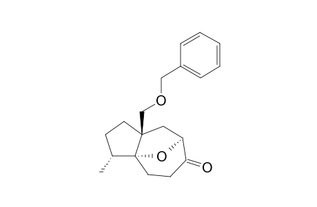 (1R*,2R*,5R*,7S*)-5-Benzyloxymethyl-2-methyl-11-oxa-tricyclo[5.3.1.0(1,5)]undecan-8-one