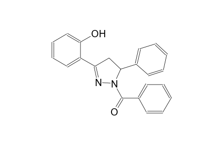 2-(1-benzoyl-5-phenyl-4,5-dihydro-1H-pyrazol-3-yl)phenol