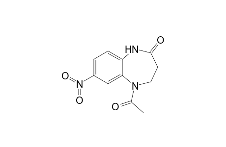 5-Acetyl-7-nitro-1,3,4,5-tetrahydro-2H-1,5-benzodiazepin-2-one