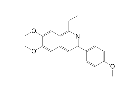 1-ethyl-6,7-dimethoxy-3-(4-methoxyphenyl)isoquinoline