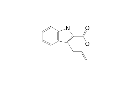 3-Allyl-2-indolecarboxylic acid