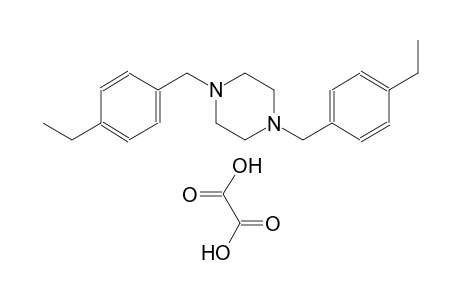 1,4-bis(4-ethylbenzyl)piperazine oxalate