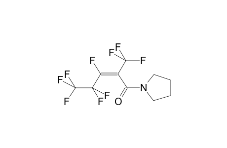 (Z)-PERFLUORO-2-METHYLPENT-2-ENOIC ACID, PYRROLIDIDE