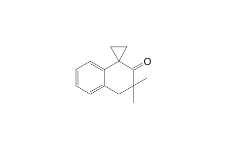 3',4'-Dihydro-3',3'-dimethylspiro[cyclopropane-1,1'-(2'H)-naphthalen]-2'-one