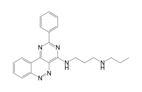 N-[(2-Phenyl)-pyrimido[5,4-c]cinnolin-4-yl]-N'-propylpropane-1,3-diamine