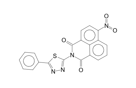 6-Nitro-2-(5-phenyl-1,3,4-thiadiazol-2-yl)-1H-benzo[de]isoquinoline-1,3(2H)-dione