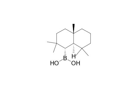 [1S-(1.alpha.,4a.beta.,8a.alpha.)]-(Decahydro-2,2,4a,8,8-pentamethyl-1-naphthalenyl)boronic acid