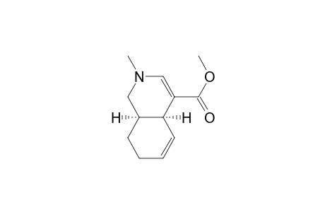 4-Isoquinolinecarboxylic acid, 1,2,4a,7,8,8a-hexahydro-2-methyl-, methyl ester, cis-(.+-.)-