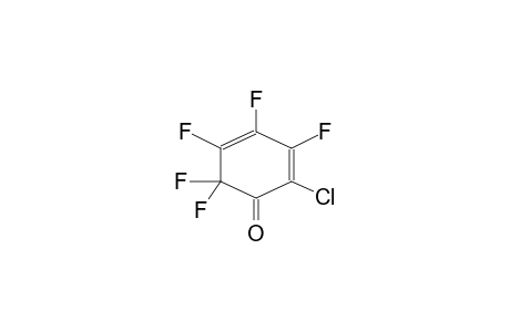 2-CHLORO-6H-PENTAFLUORO-2,4-CYCLOHEXADIENONE