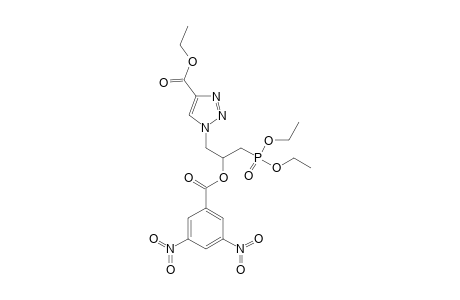 ETHYL-1-(3-(DIETHOXYPHOSPHORYL)-2-((3,5-DINITROBENZOYL)-OXY)-PROPYL)-1H-1,2,3-TRIAZOLE-4-CARBOXYLATE