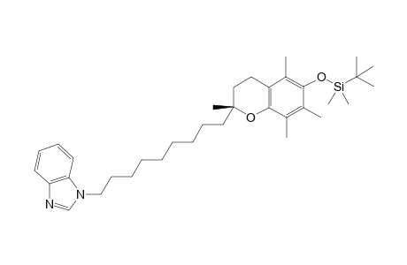 (R)-1-(9-(6-(tert-butyldimethylsilyloxy)-2,5,7,8-tetramethylchroman-2-yl)nonyl)-1H-benzo[d]imidazole