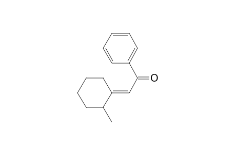 (E)-2-(2-methylcyclohexylidene)-1-phenylethanone