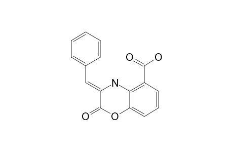 TA-3037-A;(Z)-3-BENZYLIDENE-3,4-DIHYDRO-2-OXO-2H-1,4-BENZOXAZINE-5-CARBOXYLIC-ACID