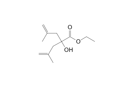 4-Pentenoic acid, 2-hydroxy-2-isobutenyl-4-methyl-, ethylester