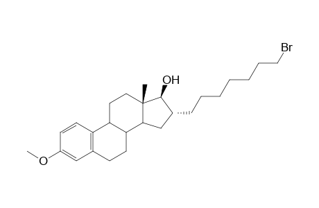 (13S,16R,17S)-16-(7-bromoheptyl)-3-methoxy-13-methyl-7,8,9,11,12,13,14,15,16,17-decahydro-6H-cyclopenta[a]phenanthren-17-ol