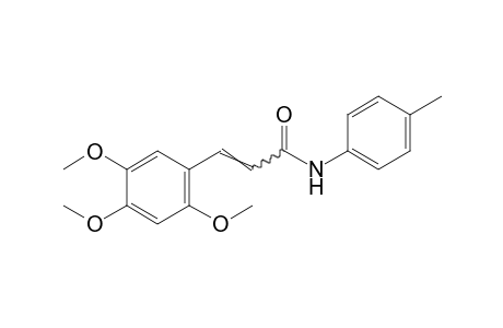 2,4,5-trimethoxy-p-cinnamotoluidide