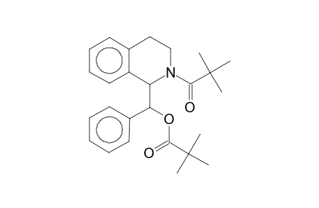 2,2-Dimethylpropionic acid, [2-(2,2-dimethylpropionyl)-1,2,3,4-tetrahydroisoquinolin-1-yl]phenylmethyl ester