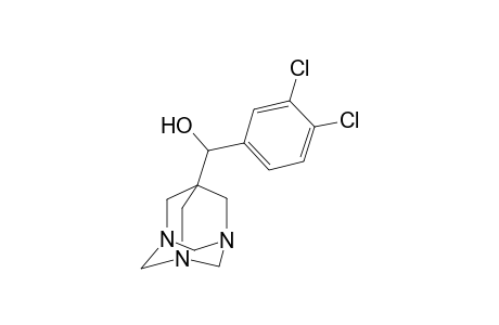 1,3,5-Triazatricyclo[3.3.1.1(3,7)]decane-7-methanol, .alpha.-(3,4-dichlorophenyl)-