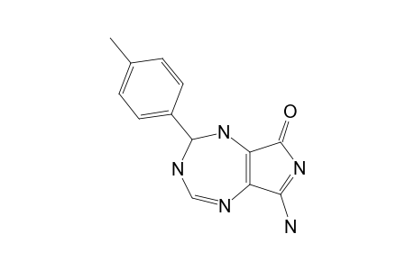 8-AMINO-4-P-METHYLPHENYL-4,5-DIHYDRO-3H-PYRROLO-[3,4-F]-1,3,5-TRIAZEPIN-6-ONE