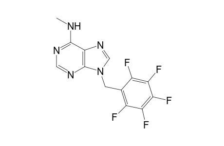 N(6)-methyl-N(9)-pentafluorobenzyl-adenine