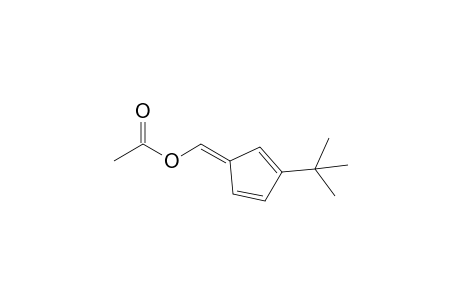 6-Acetoxy-2-tert-butylfulvene