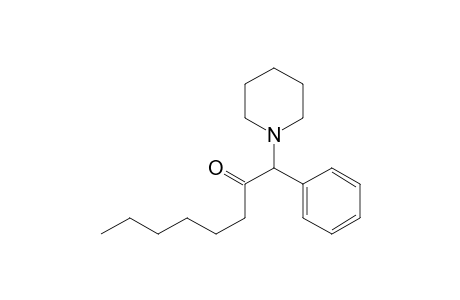 1-phenyl-1-(1-piperidinyl)-2-octanone