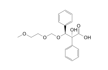 (2R,3S)-2,3-Diphenyl-2-hydroxy-3-(2-methoxyethoxymethyoxy)propanoic acid
