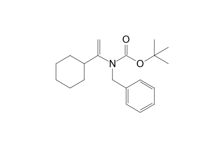 N-(1-cyclohexylethenyl)-N-(phenylmethyl)carbamic acid tert-butyl ester