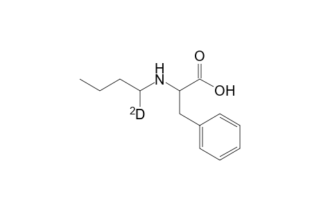 2-[N-(1'-Deuterio-butyl)amino]-3-phenylpropanoic acid