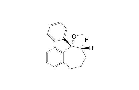(+-)-r-1-Phenyl-1-methoxy-t-2-fluorobenzocycloheptane