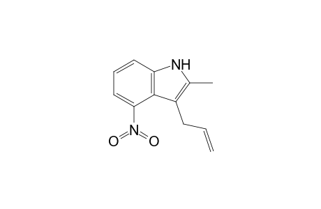 3-Allyl-4-nitro-2-methylindole