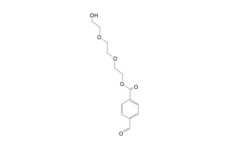 4-Formyl-2-[2-(2-hydroxyethoxy)ethoxy]ethyl benzoate