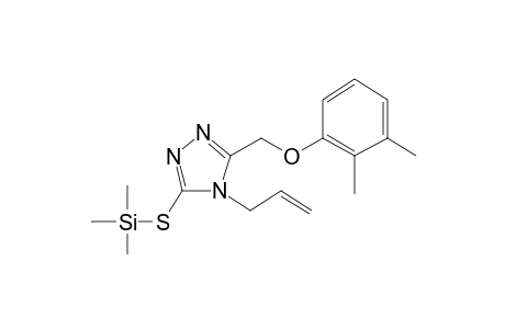 4-Allyl-5-[(2,3-dimethylphenoxy)methyl]-4H-1,2,4-triazole-3-thiol, tms