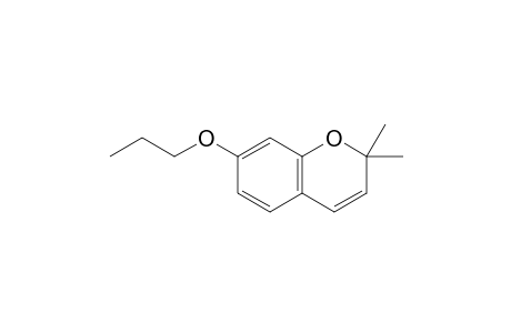 2,2-dimethyl-7-propoxy-2H-chromene