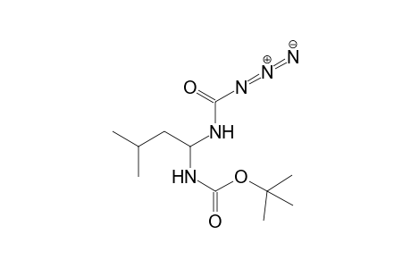 N-[1-(t-Butyloxycarbonylamino)-3-methylbutyl]carbamoyl azide