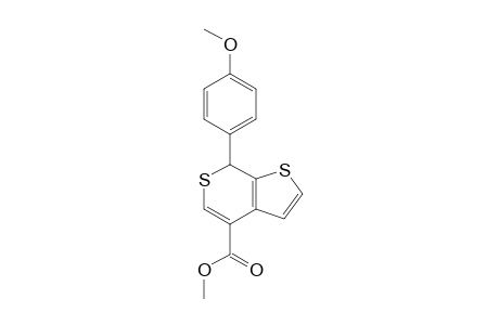 Methyl 7-(4-methoxyphenyl)-7H-thieno[2,3-c]thiopyran-4-carboxylate
