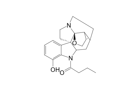 N-Deacetyl-N-butanoylgeissospermidine